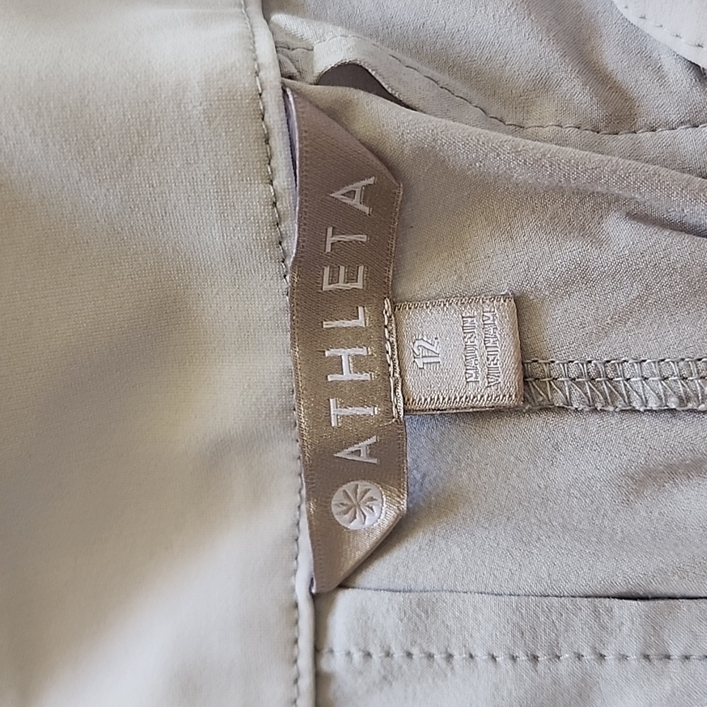 Athleta Gramercy Track Trouser in Tern Grey EUC - Picture 6 of 7
